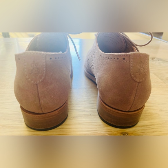 The Office of Angela Scott Dusty Rose Oxford Shoes - Picture 4 of 6